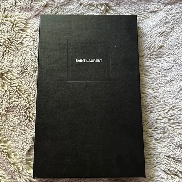 Saint Laurent uptown croc effect pouch - Picture 3 of 7